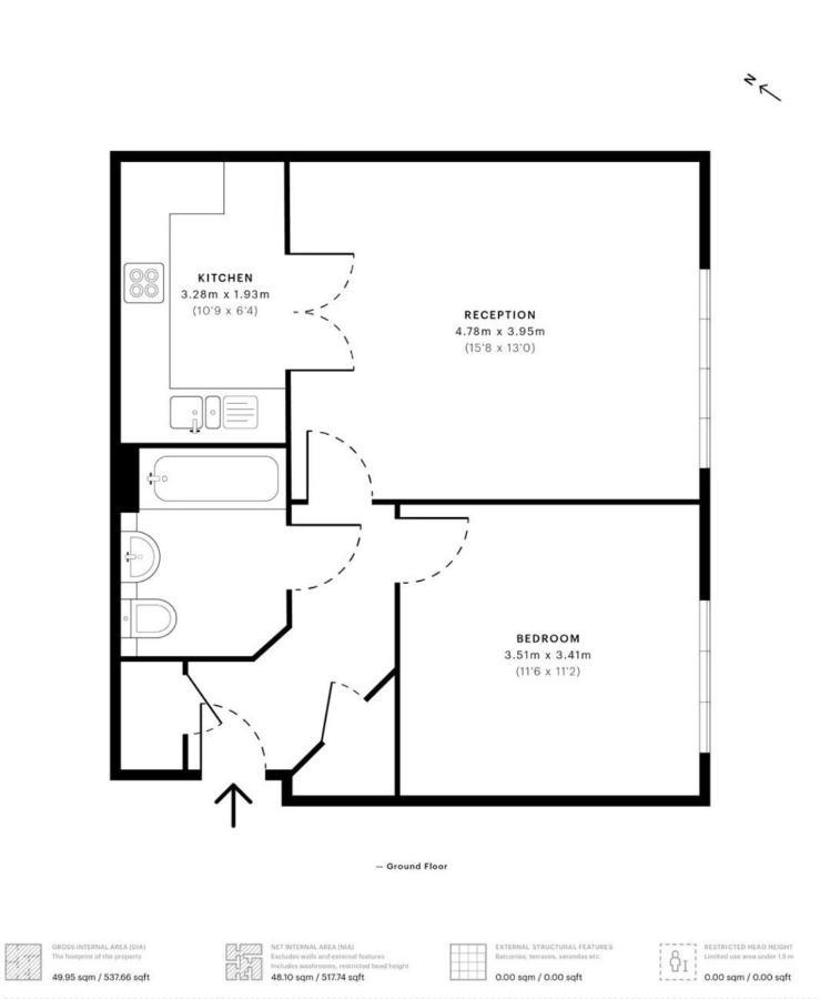 Lovely 1 Bed Apartment, 15Mins From Central Londen Buitenkant foto